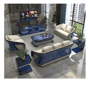 Set sofa Italia kulit asli, set sofa ruang tamu mewah kulit sapi top 2023 bagian 123