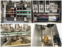 Machine d'étiquetage entièrement automatique de boîte de conserve de colle humide pour les haricots Thon en conserve Aliments en conserve Boisson au lait de coco