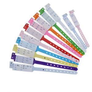 <b>Adjustable</b> Size Disposable PVC Wristband Reusable Wristband Hospital Medical Wristband Promotional Gifts Ticket <b>Bracelets</b> - Product Image 3