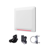 Lector de Tarjetas de Control de Acceso de Largo Alcance CHAFON CF6A1E RFID UHF de 10~20 m con Lectura Múltiple RS232/WG26/Relé/TCP/IP/POE/USB/WIFI