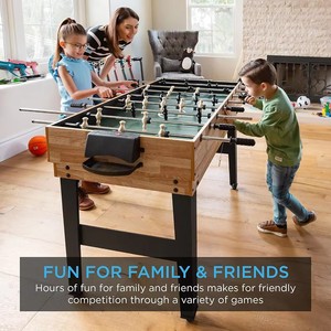 Mesa Multijuegos 8 en 1 Portátil de Alta Calidad para Sala de Juegos, Mesa de Billar, <span class=keywords><strong>Ping</strong></span> <span class=keywords><strong>Pong</strong></span>, Air Hockey, para el Hogar y la Familia - Product Image 4
