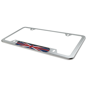 Marco de matrícula de aleación de zinc de alta calidad, venta directa de fábrica, soporte universal para matrícula, producto de gran demanda. - Product Image 2
