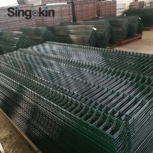 Valla Soldada Curva 3D Galvanizada y con Recubrimiento en Polvo, Color Personalizado RAL, para Uso Residencial/Industrial/Carreteras - Product Image 2