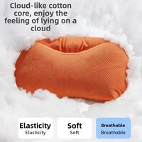 Coussin de soutien lombaire et cervical en suède double couche pour voiture, universel, pour appuie-tête et soutien lombaire, accessoires intérieurs de voiture confortables