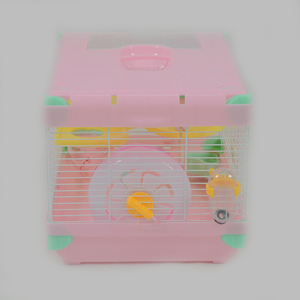 Chuồng Thỏ Thoải Mái Với Giá Rẻ, Lồng Thỏ Cỡ Lớn Màu Hồng Có Sẵn Để Sử Dụng Tại Nhà - Product Image 4