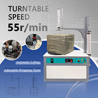 Machine d'emballage de cartons à performance stable, contrôle PLC, vitesse de levage réglable, solution d'emballage multi-tailles