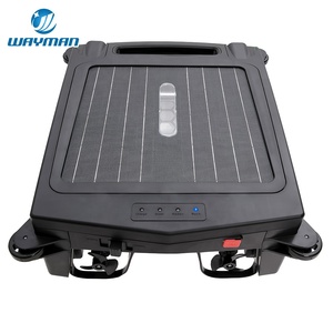 Robot per la Pulizia della Superficie della <span class=keywords><strong>Piscina</strong></span> ad Energia Solare, Skimmer Automatico ed Ecologico per una Facile Manutenzione - Product Image 5