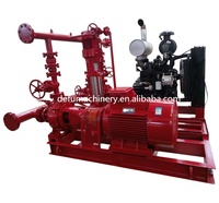 Pompe à incendie à haute pression en fonte ductile à moteur diesel DEFU EHF, eau propre, source d'alimentation personnalisée, prix d'usine ODM