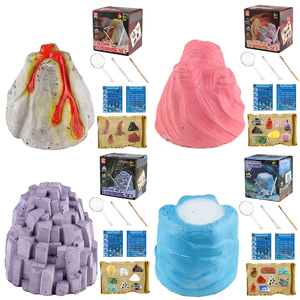 Đá khai thác mỏ giáo dục STEM Kit kho báu pha lê đá quý Khai Quật Khoa Học Bộ Quà Tặng thạch cao Khảo Cổ đào đồ chơi cho trẻ em - Product Image 5