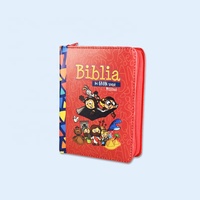 Mini Bible pour enfants avec sacs en cuir PU personnalisés / Impression de Bible à prix avantageux