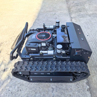 50 ° Tondeuse à gazon robotisée télécommandée pour pentes, moteur LONCIN Briggs & Stratton