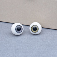 Yeux en verre personnalisables pour poupées de mode animales DIY - Mini jouet éducatif