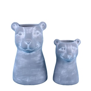 Macetas <span class=keywords><strong>de</strong></span> Cerámica con Forma <span class=keywords><strong>de</strong></span> Cabeza <span class=keywords><strong>de</strong></span> <span class=keywords><strong>Perro</strong></span>, Diseño Clásico y Duradero, para Jardín, Personalizables con Marca - Product Image 4