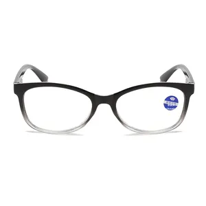 Lunettes <span class=keywords><strong>de</strong></span> lecture unisexe haut <span class=keywords><strong>de</strong></span> gamme à monture souple avec zoom intelligent et <span class=keywords><strong>verres</strong></span> dégradés noirs pour presbytes d'âge moyen et personnes âgées - Product Image 3
