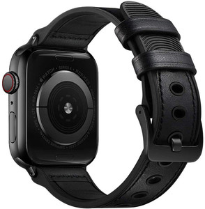 Haute Qualité Arriver <span class=keywords><strong>Amazon</strong></span> Chaude Marron Couleur Ultra Mince Rétro <span class=keywords><strong>Bracelet</strong></span> En Cuir pour <span class=keywords><strong>Apple</strong></span> Montre <span class=keywords><strong>bracelet</strong></span> de montre - Product Image 3