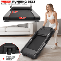 Tapis roulant électrique portable de haute qualité 2025, moteur 3,5 CV pour la salle de sport à domicile, affichage LED, tapis de marche pliable