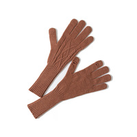 Gants de cyclisme d'hiver en pure laine, couleur unie, thermiques, pour femmes, fonction tactile, doigts séparés, tricotés sans couture, OPERA