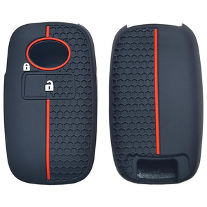 Silicone xe từ xa Key trường hợp từ xa lật Key Fob Shell cho TOYOTA raize cho Daihatsu Rocky 2 nút Fob Móc chìa Khóa Phụ Kiện - Product Image 2
