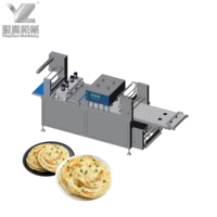 Nouvelle machine automatique Ying Machinery pour la fabrication de pain plat fourré Aloo Paratha, 32 couches, haute productivité, 5000-10000 pièces/heure