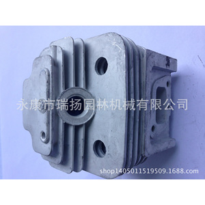 Cylindre en aluminium 40-5 pour moteur de débroussailleuse 2 temps 40cc - Product Image 3