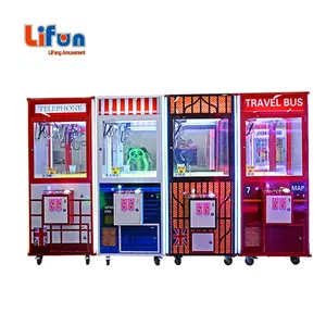 Meilleure vente en espèces monnayeur cadeau jouet distributeur automatique griffe jeu machine pas cher grande et mini grue griffe Machine à vendre Philippines