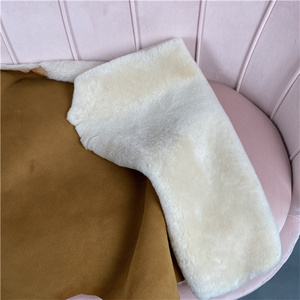 Vera Pelliccia di Agnello con Fodera in Lana, Pelle di Pecora a Pelo Corto - Product Image 1