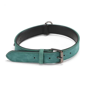 अनुकूलित लक्जरी कुत्ता कॉलर पु चमड़ा पालतू कॉलर गोल्डन रिट्रीवर हस्की लैब्राडोर छोटा मध्यम बड़ा कुत्ता लीड पट्टा कुत्ता कॉलर - Product Image 5