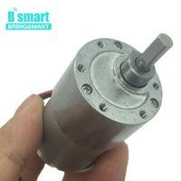 BringSmart JGB37-3530B 24V moteur à courant continu 12 volts encodeur moteur à engrenages couple élevé Micro moteur à engrenages à courant continu avec encodeur