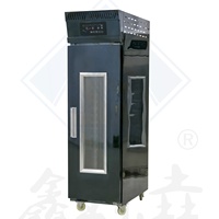 Petit imperméabilisateur professionnel de pâte à pizza avec réchauffeur et humidificateur