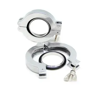 ISO NW Aluminum Single Double Wall Claw Flange Clamp For Pipe Fittings