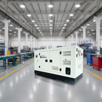 Leiser Dieselgenerator AC Einphasig 50-400KW 380V/400V 50/60Hz mit Autostart und offenem Rahmen für Weichai Yuchai