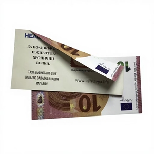 Boletos de Rifa Estilo Dólar/<span class=keywords><strong>Euro</strong></span>, Impresión de Volantes para Promoción Empresarial, Rollo de Boletos de Rifa Personalizados - Product Image 1