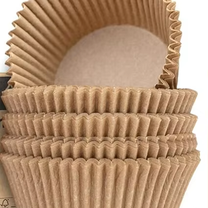 Papel Pergamino Natural <span class=keywords><strong>Jumbo</strong></span> Sin Blanquear, Antiadherente, para Cupcakes y Muffins, para Fiestas, Bodas, <span class=keywords><strong>Cumpleaños</strong></span>, Navidad - Product Image 1