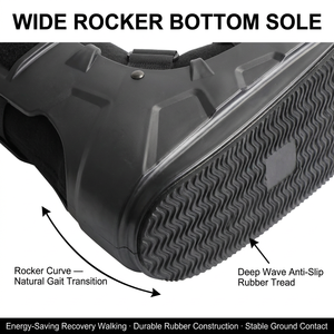 <span class=keywords><strong>Bota</strong></span> <span class=keywords><strong>Ortopédica</strong></span> de Caña Alta con Diseño de Punta Abierta para Esguinces Graves y Recuperación Estable de Fracturas - Product Image 2