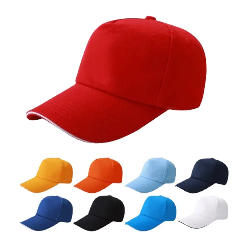 Großhandel Design Schneckdose Mützen los benutzerdefinierte Stickerei Logo angepasst Unisex Baseball-Sport-Mütze Hüte