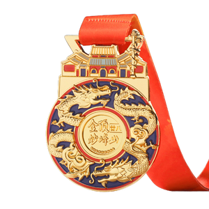 ذهبية مخصصة 5k 10K للسباحة والسباحة كرة القدم معدنية مخصصة ماراثون Finisher الشركة المصنعة للميداليات - Product Image 2