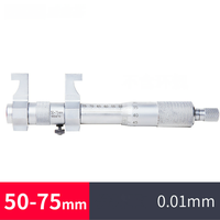 Échelle laser en métal de haute précision de 0.01mm à l'intérieur de l'ensemble de micromètres