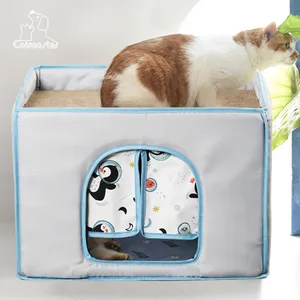 Mùa Hè Làm Mát Pet Mat Khủng Long Vịt Hình Chăn Cho Chó Cũi Dễ Thương Mèo Tổ Giường Đệm Thoáng Khí Có Thể Giặt Du Lịch Xe Mat