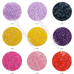 DIY 447 colores 2,5mm cuadrados completos taladros AB cuentas de resina cuadradas redondas por <span class=keywords><strong>kilo</strong></span> para pintura de diamantes - Product Image 4