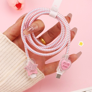 Hot-Bán 3D Dễ Thương Phim Hoạt Hình Anh Tiêu Chuẩn Ba Pins Sạc Bảo Vệ Với Cáp Phụ Kiện Cho Iphone 20W Sạc Nhanh Trường Hợp - Product Image 3