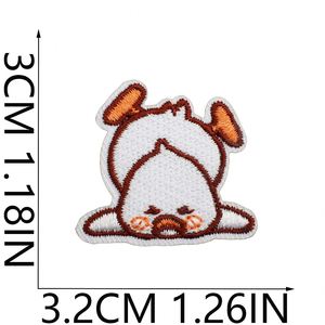 DIY Handmade Small Cloth Sticker Webbing Bag Dress <b>Cute</b> <b>Bear</b> Embroidery Polyester Thread Computer Embroidery logo Duck Sew-On - Product Image 3