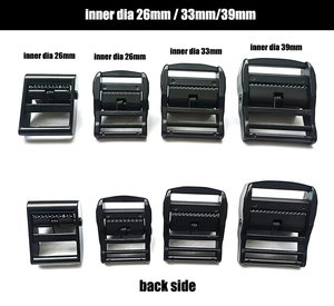 Alta calidad 1 "25 1,5 pulgadas Hardware de fijación de alta resistencia Aleación de zinc Encuadernación de carga Transporte Hebilla de leva fija - Product Image 2