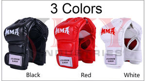 Gants de boxe MMA de haute qualité en cuir de vachette, design personnalisé de haute qualité, gants MMA - Product Image 5