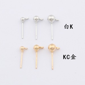 <b>Stud</b> <b>Earrings</b> Ball Shape Silver Gold Zinc Alloy For Fashion Jewelry Accessories - Product Image 5