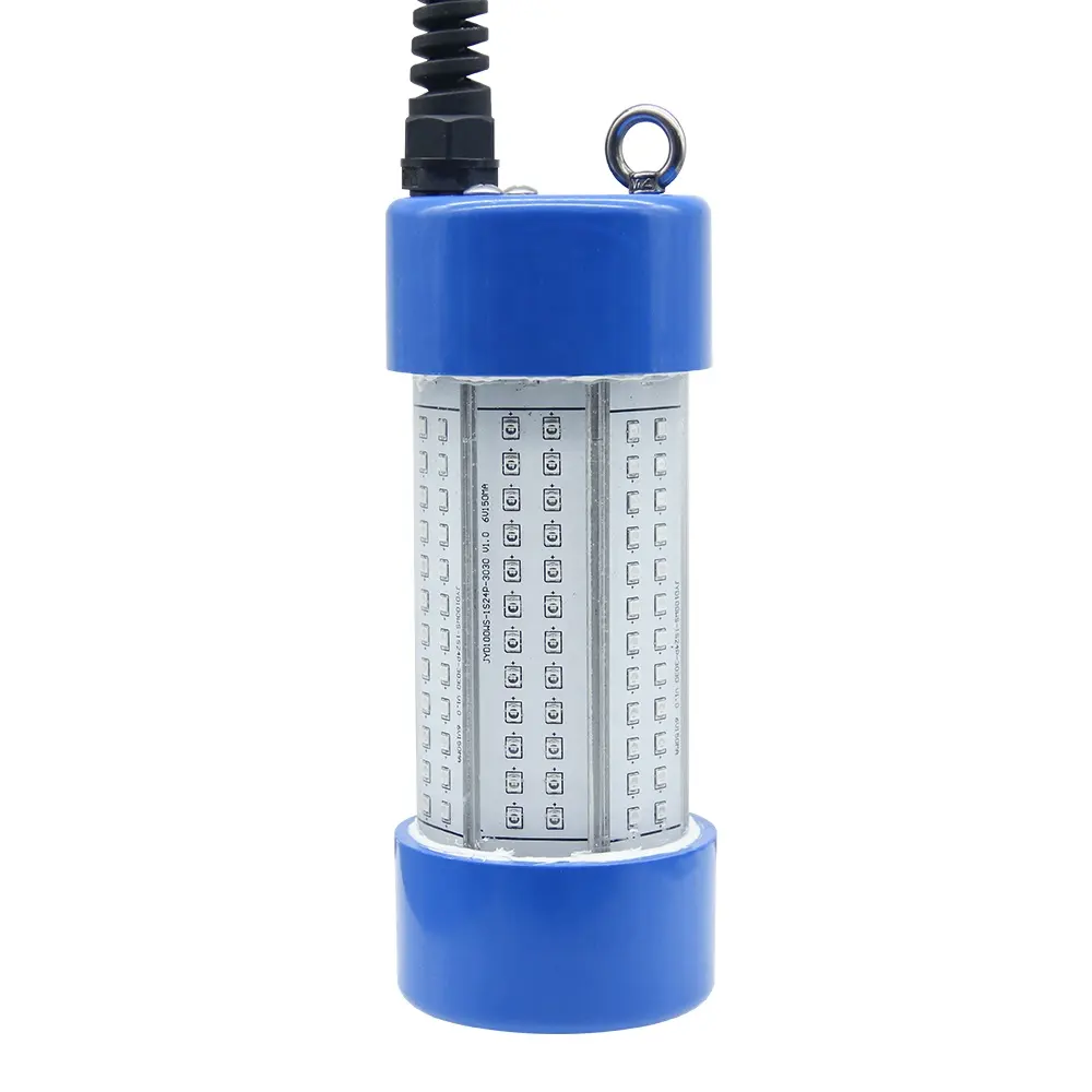 LED Submersible Fishing Light Underwater Fish Finder Lamp With 10m Cord 12VDC 100W Fishing Lamp