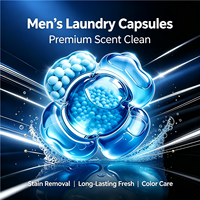 Produits de nettoyage écologiques en capsules monodose en stock, usine certifiée ISO pour les odeurs de moisissure, séchage à l'ombre, personnalisation OEM ODM