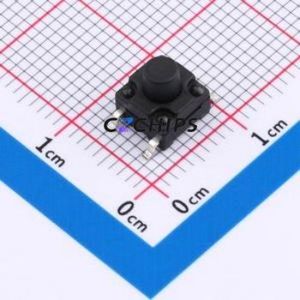 UK-B02123T-G6.5-250JZ Tactile Switch DIP-4P,6.2x6.2mm Switch 2.5N 6.15mm 6.15mm 6.5mm - Product Image 1