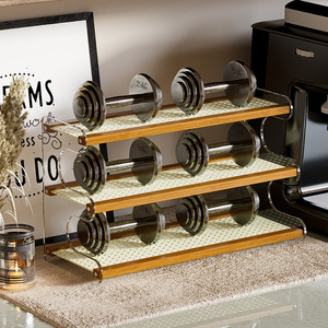 Cup holder/storage rack for dining table, tabletop cup holder, <b>teacup</b>/water cup/coffee cup/tea set storage, tabletop cups - Product Image 4