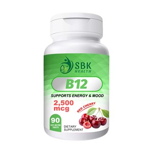 Producto de Moda: Tabletas de Vitamina B12 que Apoyan Niveles Saludables de Energía y Favorecen la Energía - Tabletas de Vitamina B - Product Image 1