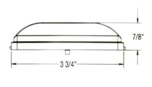 Lumière de véhicule 4 "ambre <span class=keywords><strong>caravane</strong></span>/RV/camion/remorque/voiture/tracteur LED marqueur latéral et feux de dégagement - Product Image 5